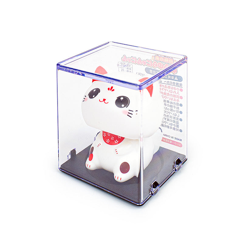 Solar Articulated Lucky Cat - Kawaii