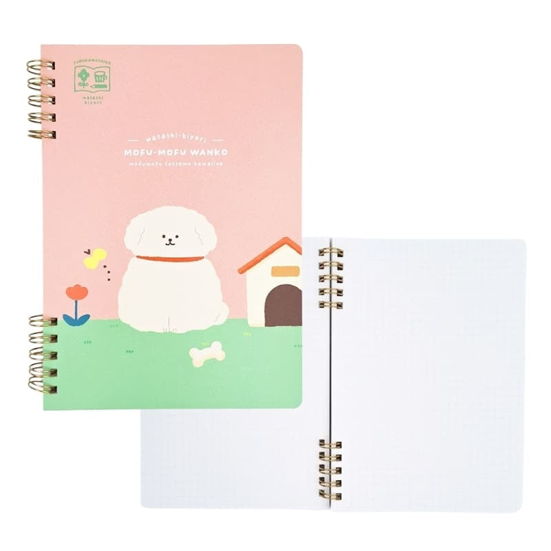 Spiral Notebook - Mofu-Mofu Wanko