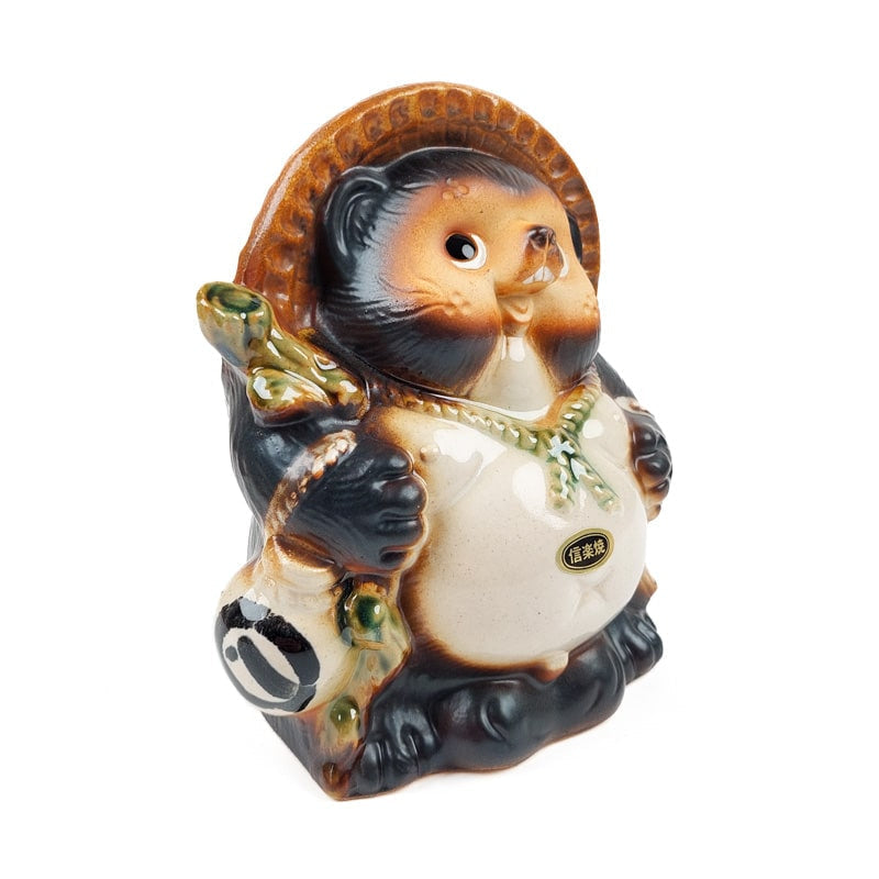 Japanese Tanuki statuette