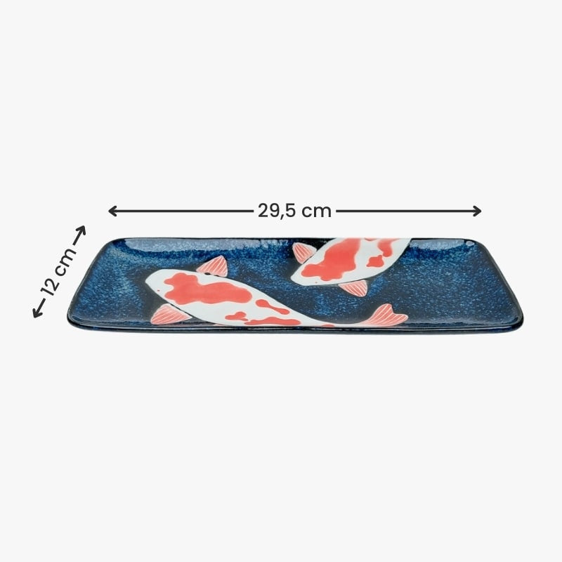 Sushi Plate - Koi Fish