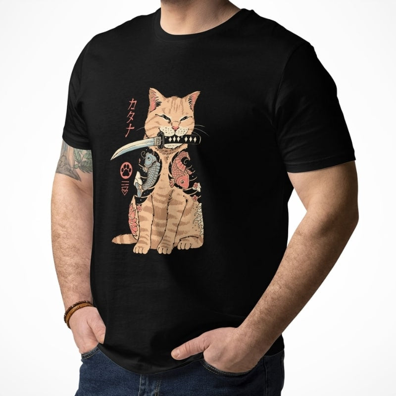 Japanese T-shirt Neko Yakuza