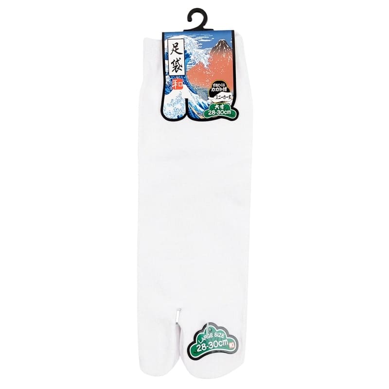 Tabi Socks – Size 9-13 US 9-13 / White / Ankle