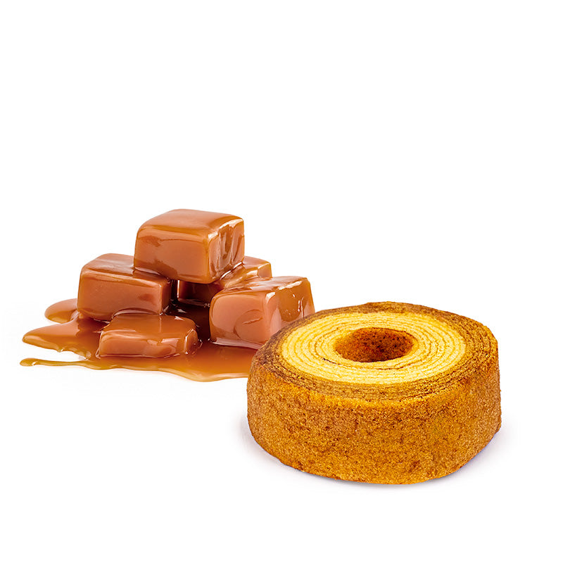 Taiyo Baumkuchen Cake - Milk & Caramel