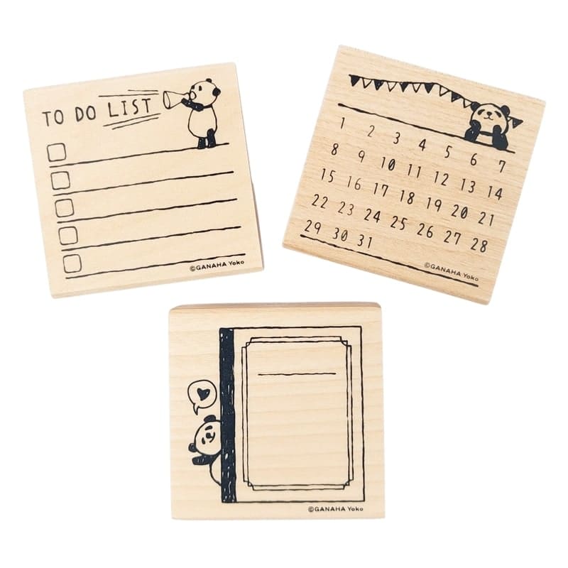 Japanese stamp Panda To Do List