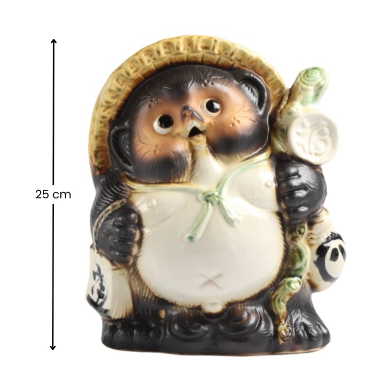 Japanese Tanuki statuette 25 cm