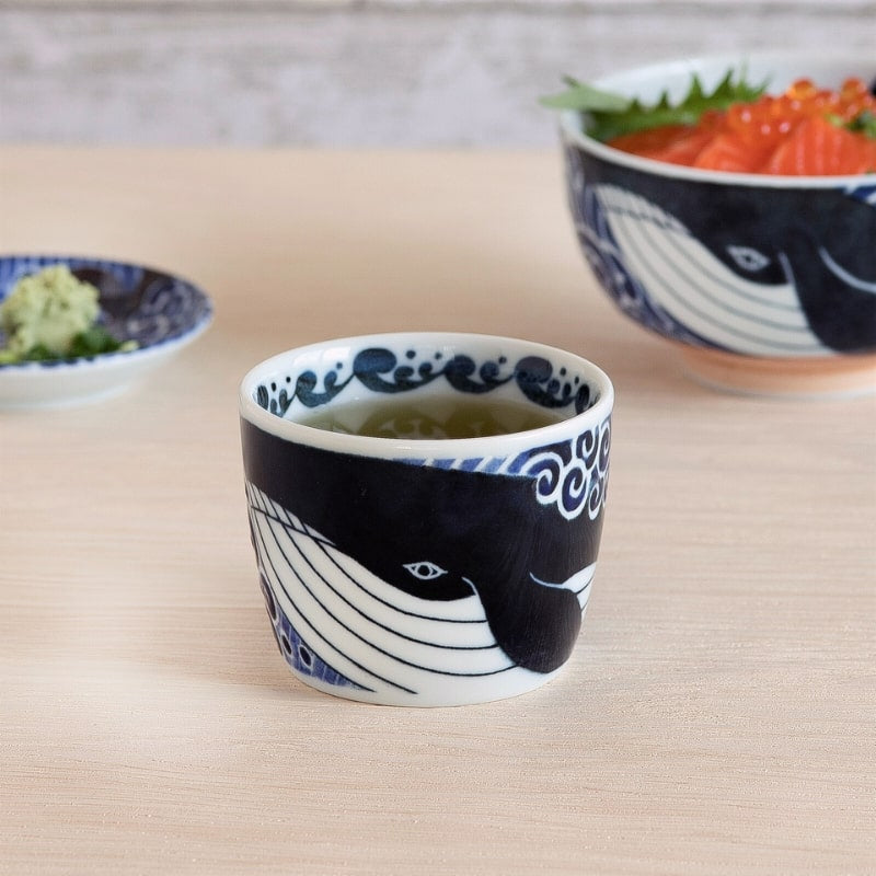 Japanese Soba Whale mug