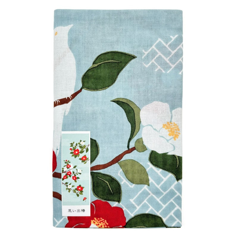 Tenugui Towel - Camellia