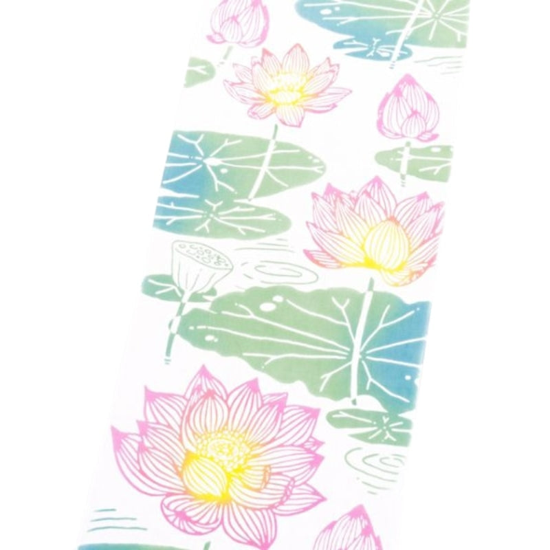 Tenugui Towel Lotus