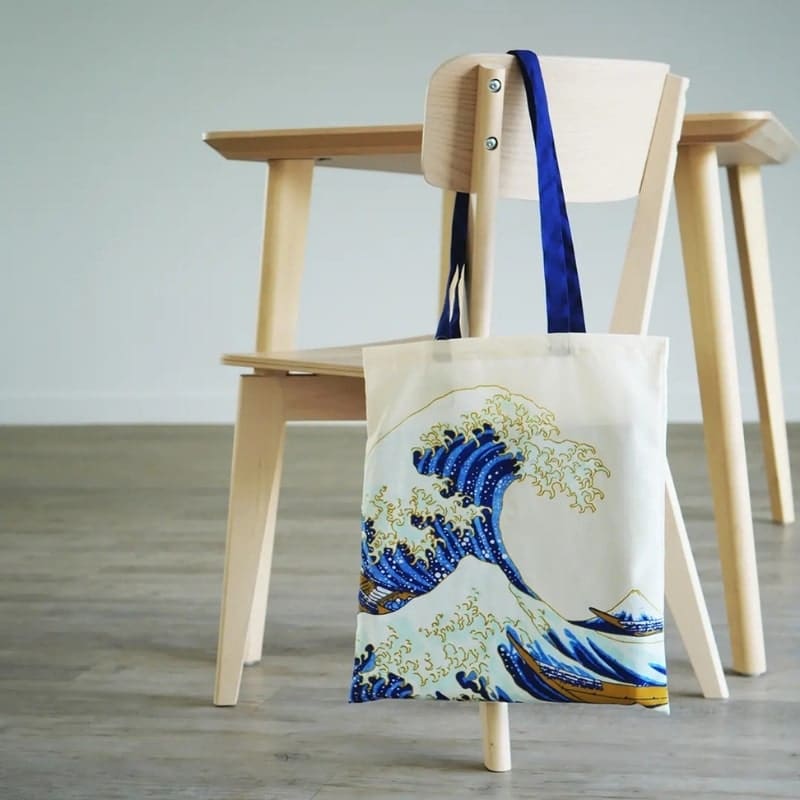 The Great Wave off Kanagawa Tote Bag