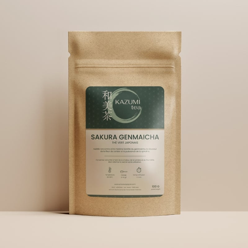 Sakura Genmaicha tea