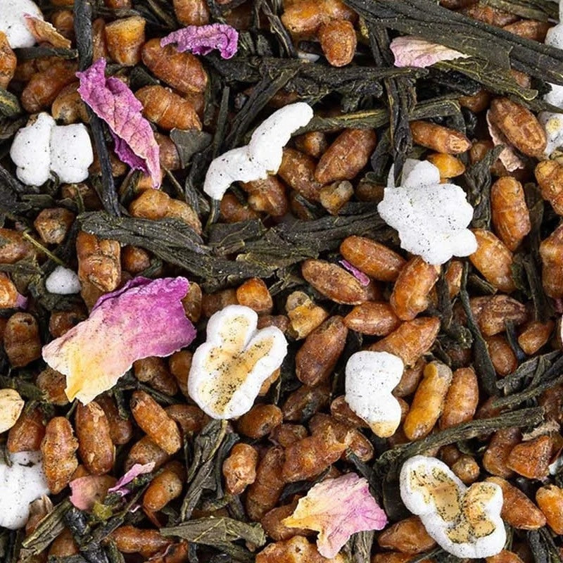 Sakura Genmaicha tea