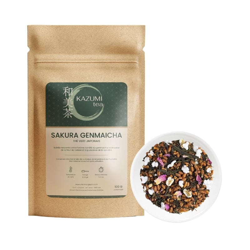 Sakura Genmaicha tea