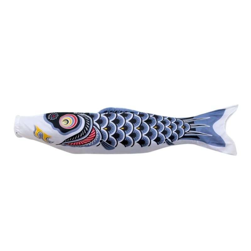 Traditional Japanese Koinobori – Black – 39.4