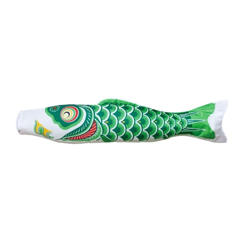 Traditional Japanese Koinobori – Green – 39.4