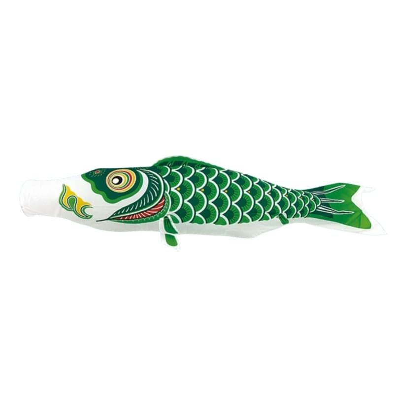 Traditional Japanese Koinobori – Green – 59