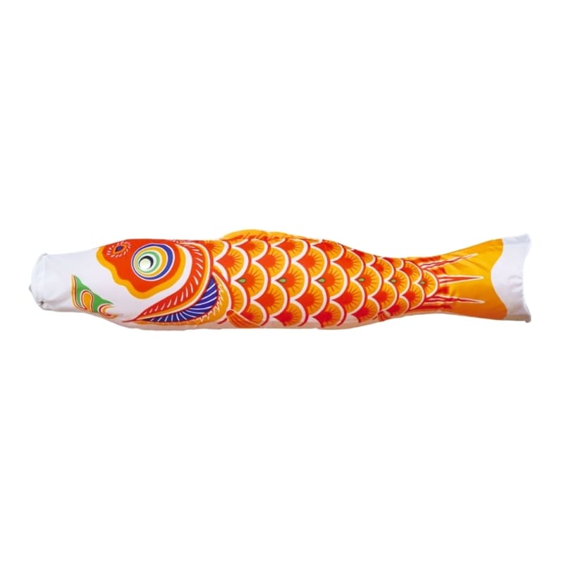 Traditional Japanese Koinobori – Orange – 39.4