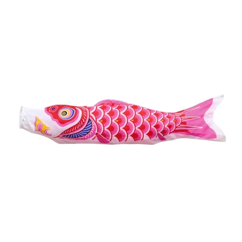 Traditional Japanese Koinobori – Pink – 39.4