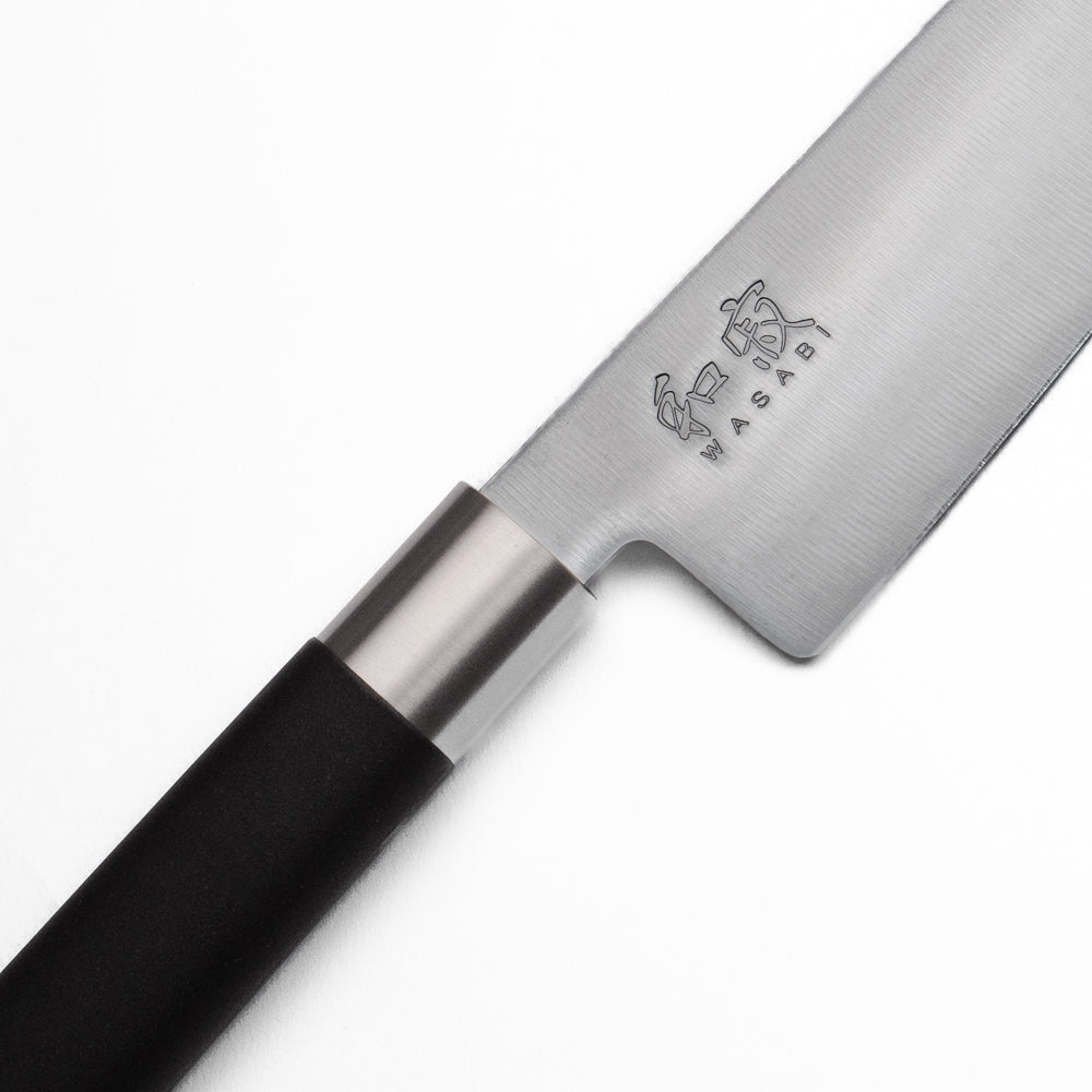 Wasabi Black Santoku Knife – 6.5