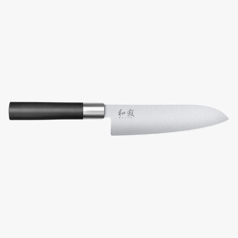 Wasabi Black Santoku Knife – 6.5