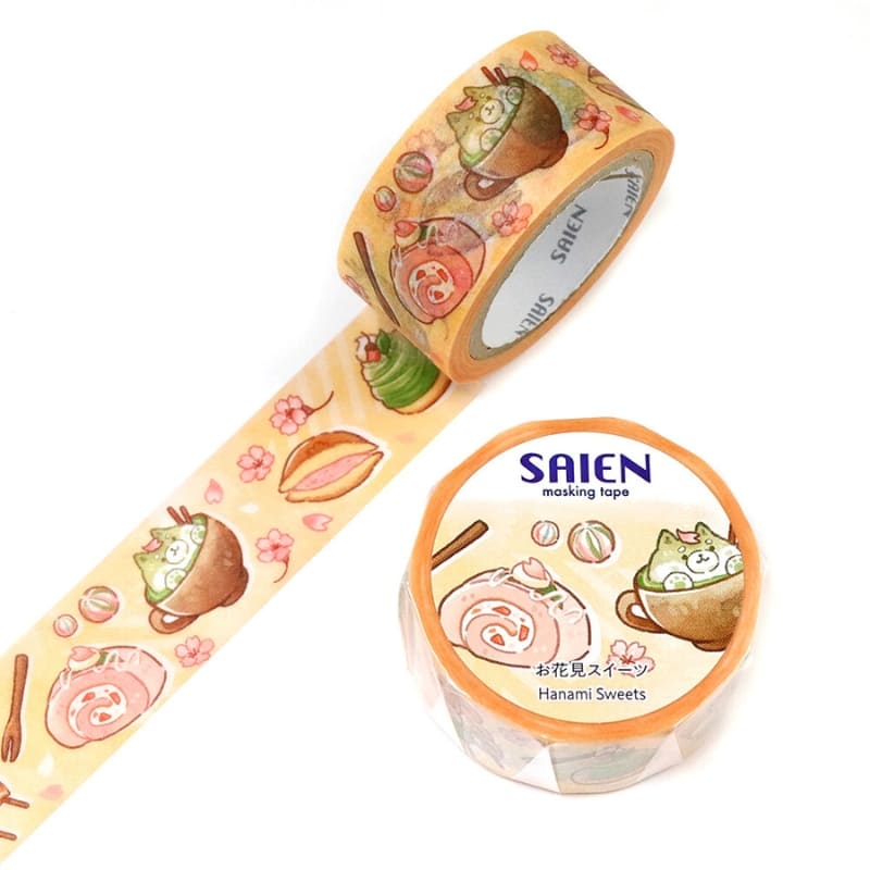 Japanese Washi Tape Hanami Sweets