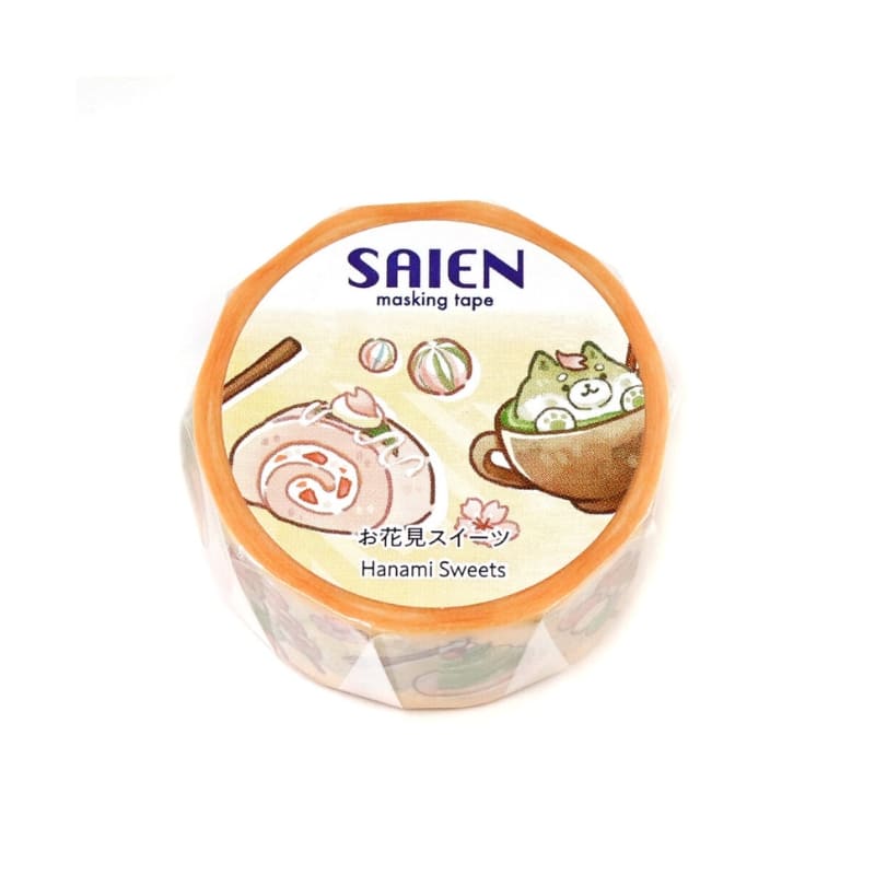 Japanese Washi Tape Hanami Sweets