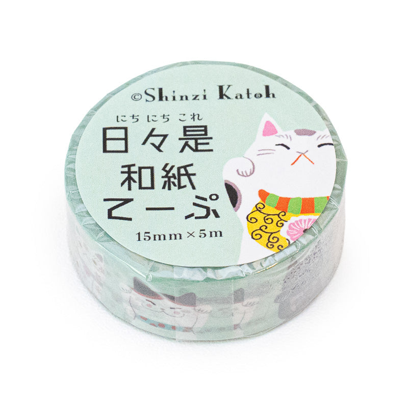 Washi Tape - Maneki Neko Cats