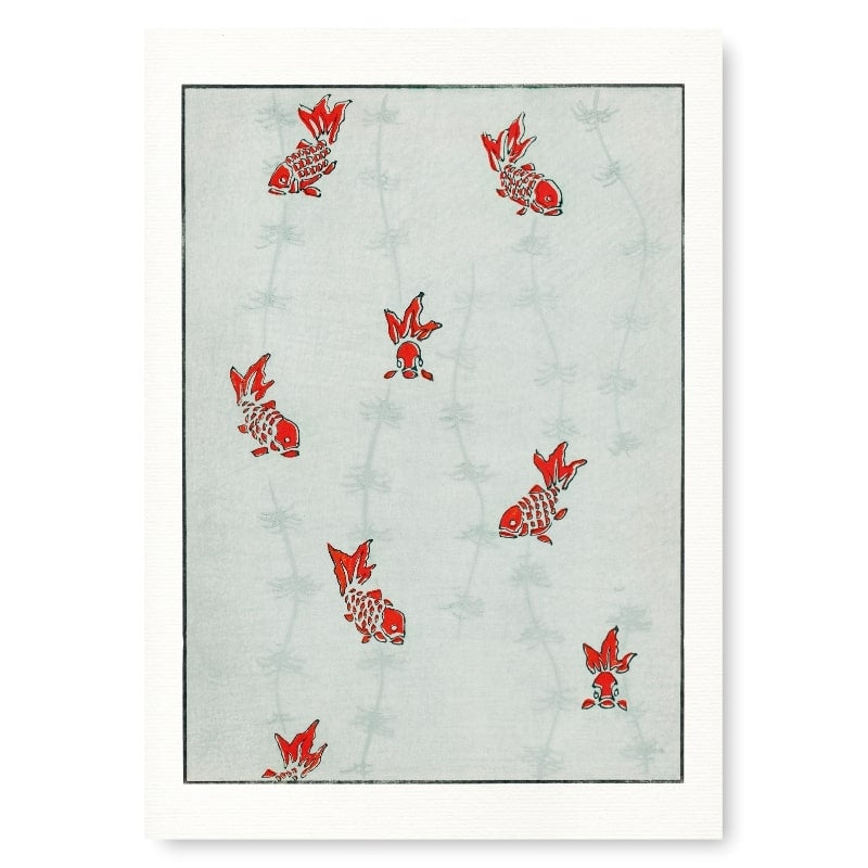 Watanabe Seitei Print - Fish A3