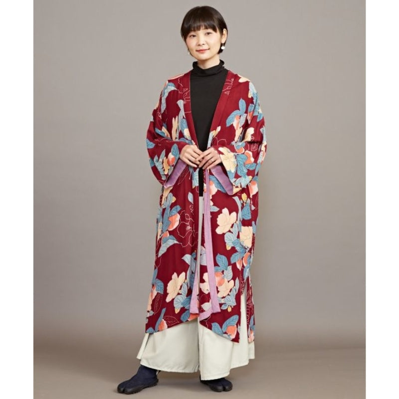 Women’s Floral Kimono Jacket One Size