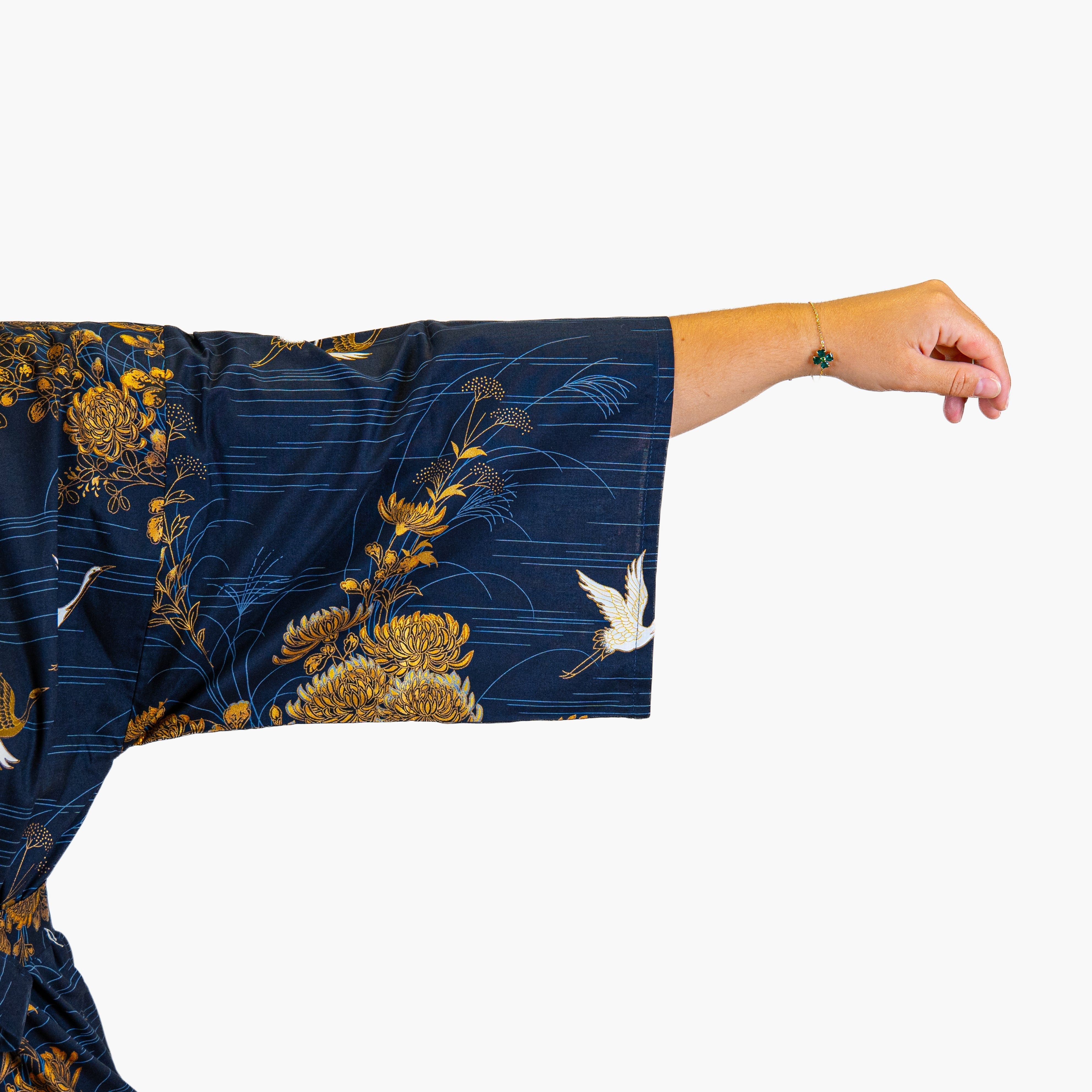 Women’s Happi Kimono – Kiku Tsuru