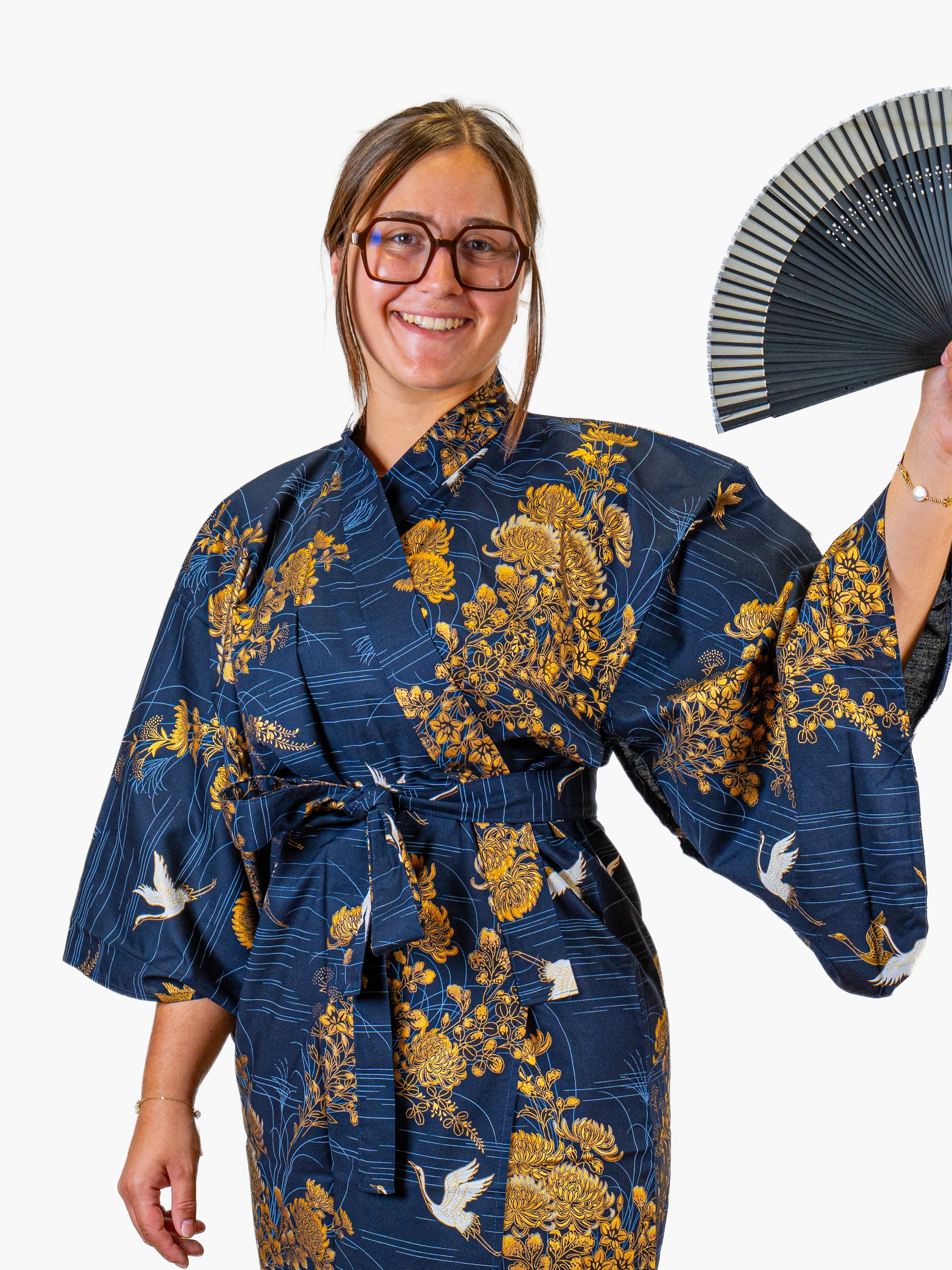 Women’s Japanese Kimono – Kiku Tsuru
