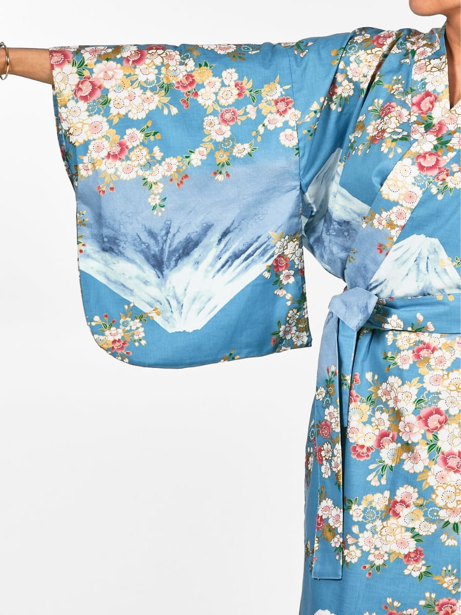 Women’s Yukata Kimono - Fujisan no Sakura