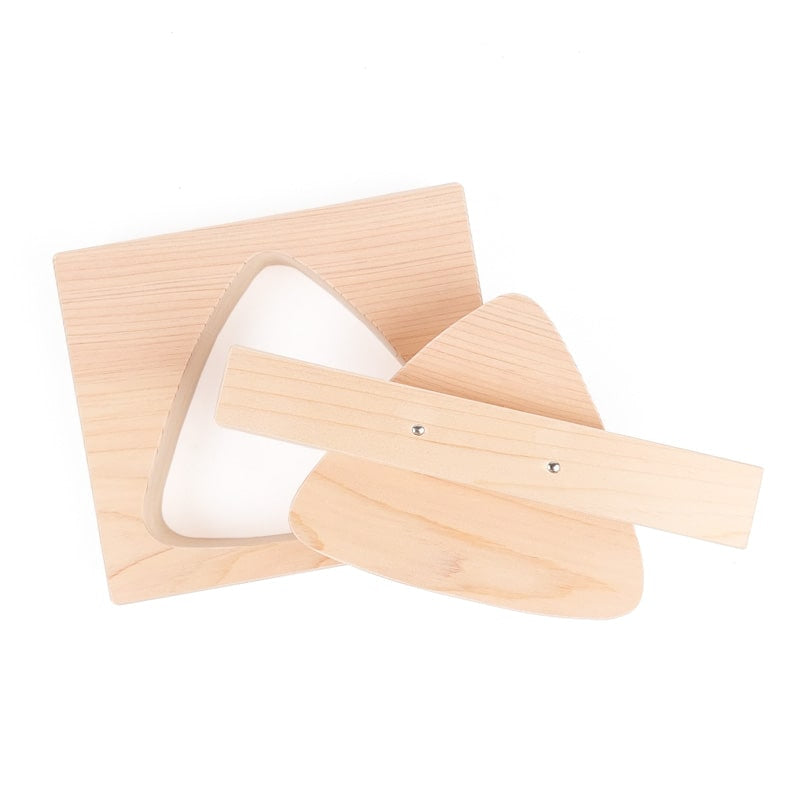 XL Onigiri Rice Mold - Cypress Wood