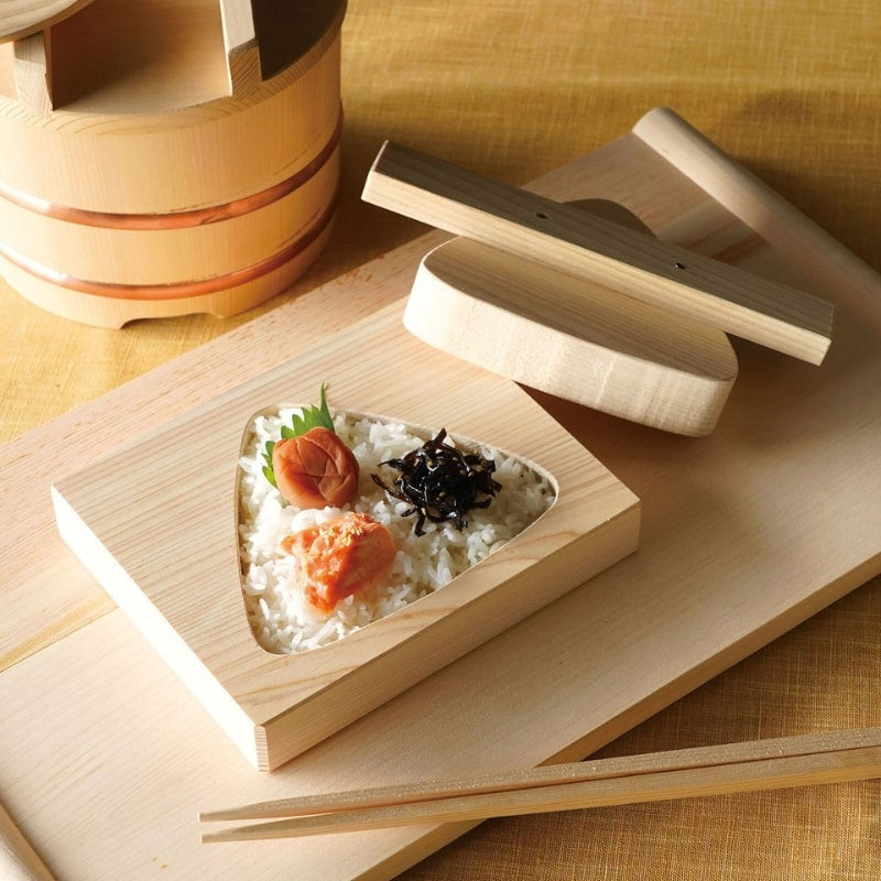 XL Onigiri Rice Mold - Cypress Wood