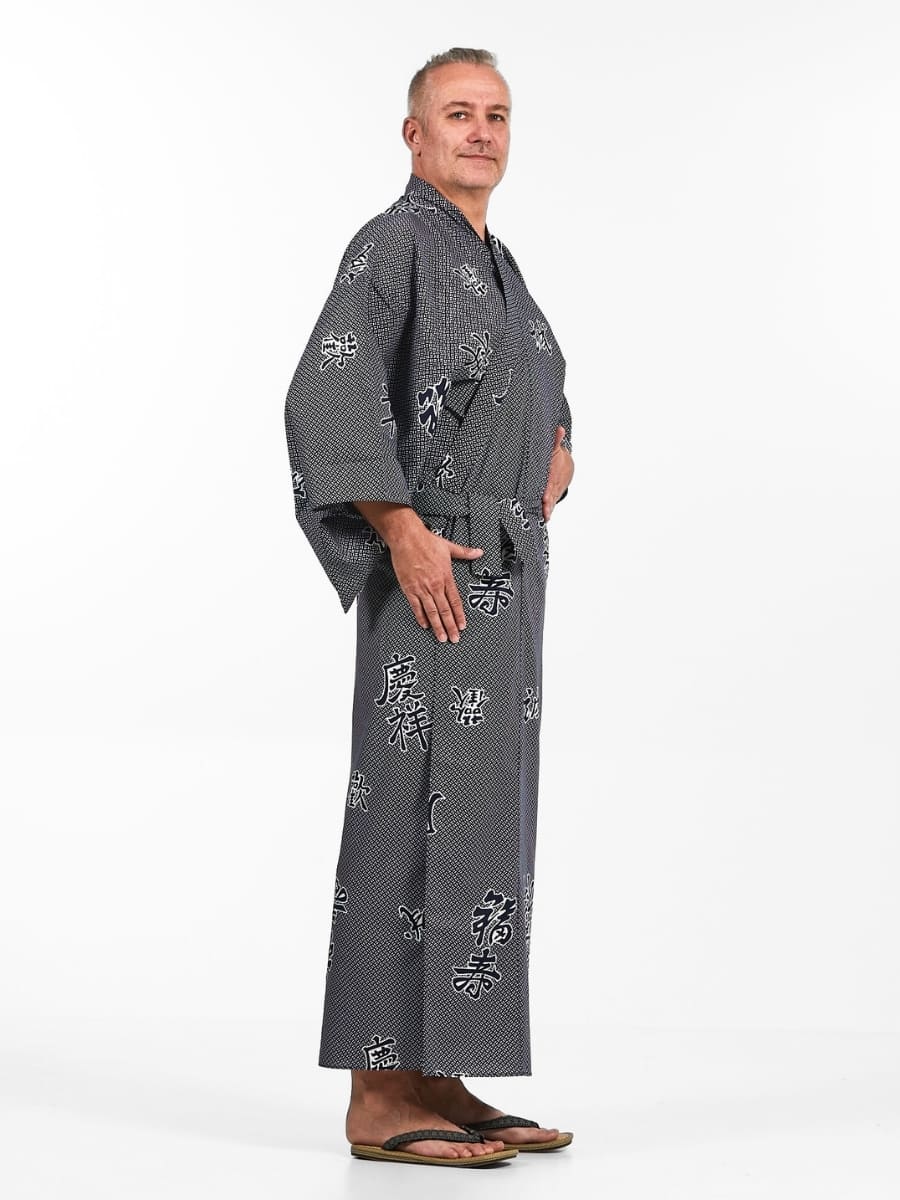 Yukata Kimono Men - Yorokobi