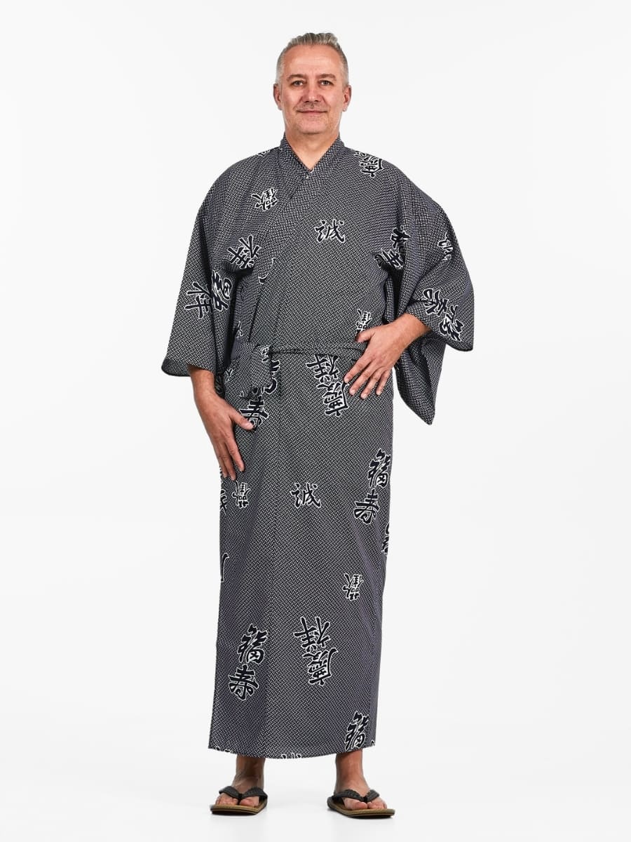 Yukata Kimono Men - Yorokobi | Japan Avenue