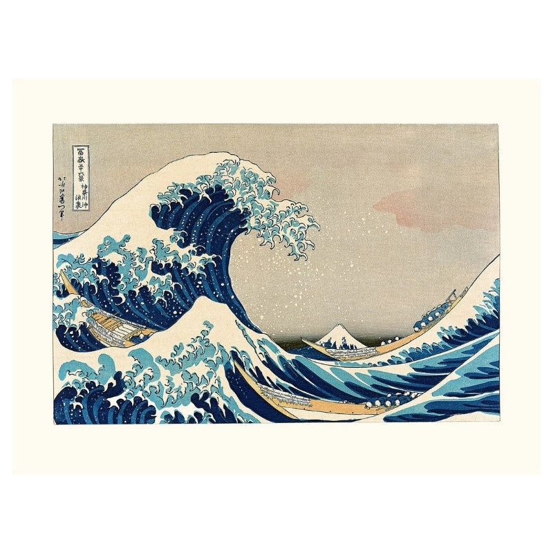 Hokusai Wave Kanagawa poster - 30 x 40 cm