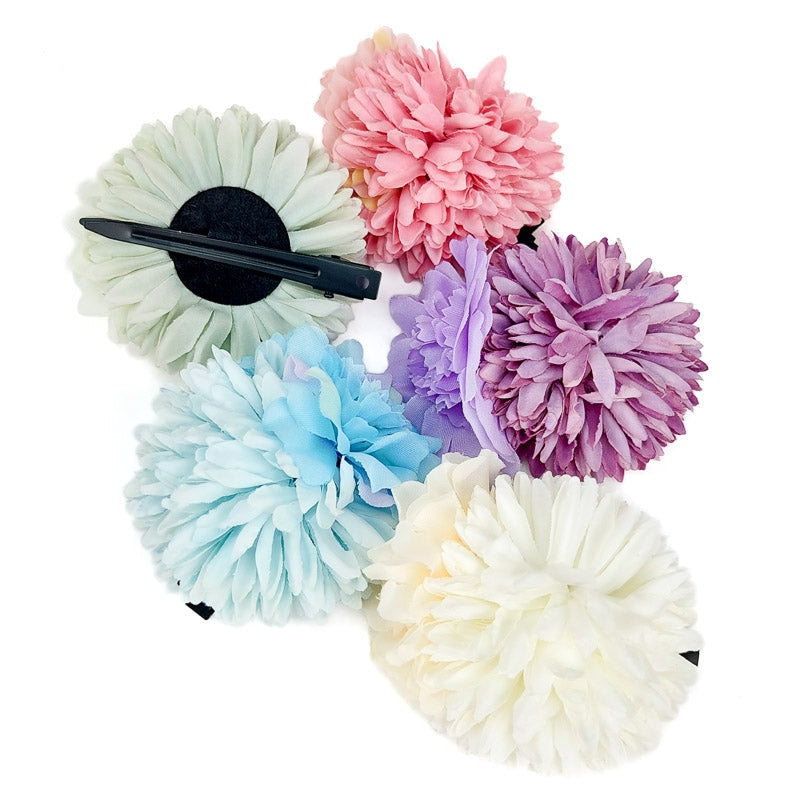 Japanese flower hair clip