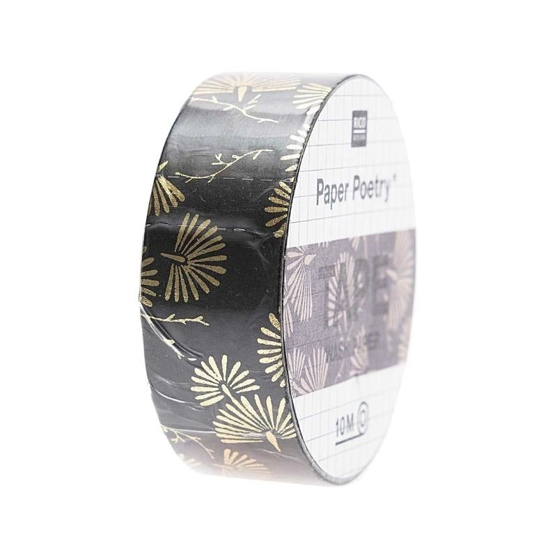 Black and Gold Washi Tape