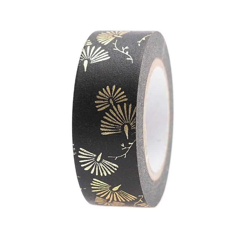 Black and Gold Washi Tape