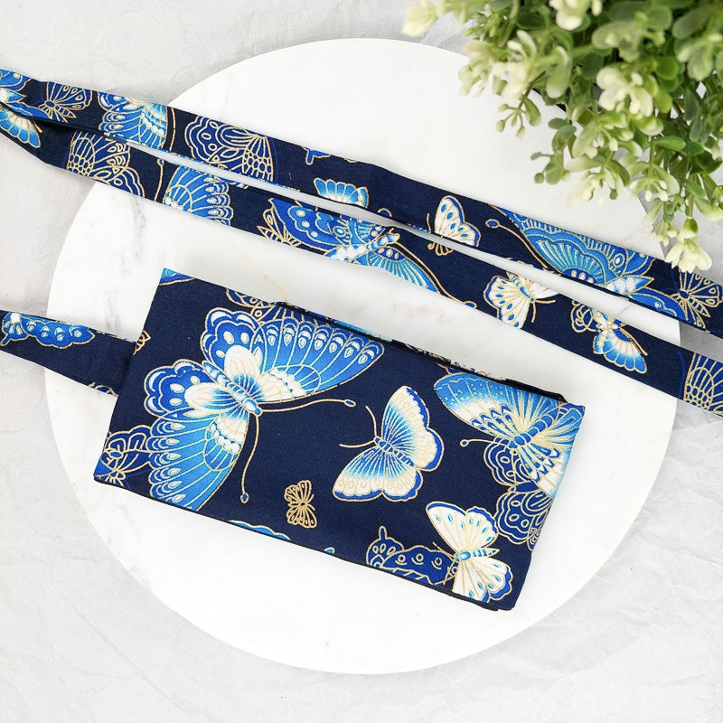 Blue Obi Belt - Women