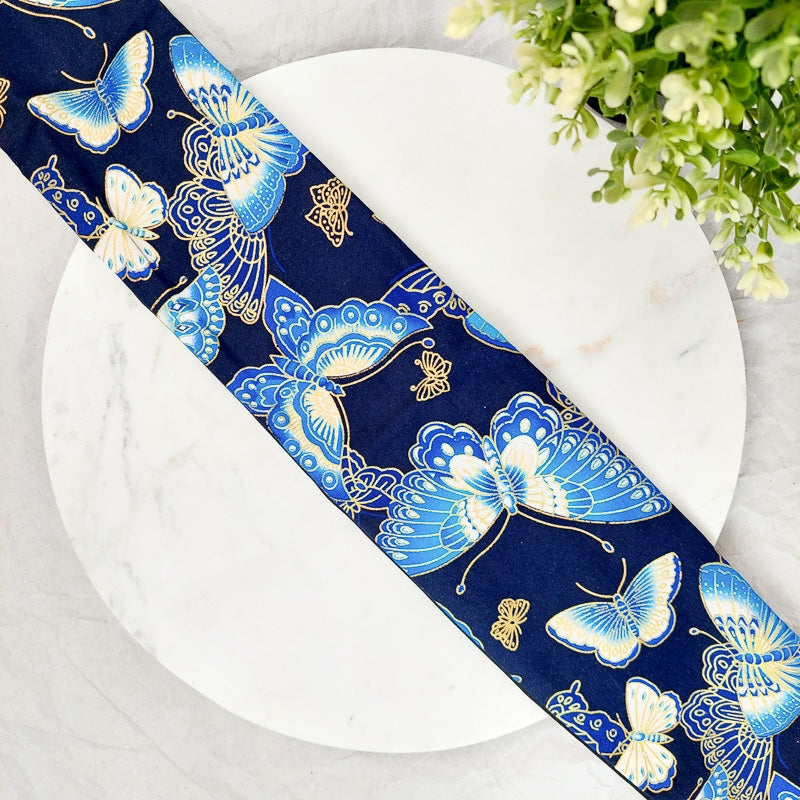 Blue Obi Belt - Women