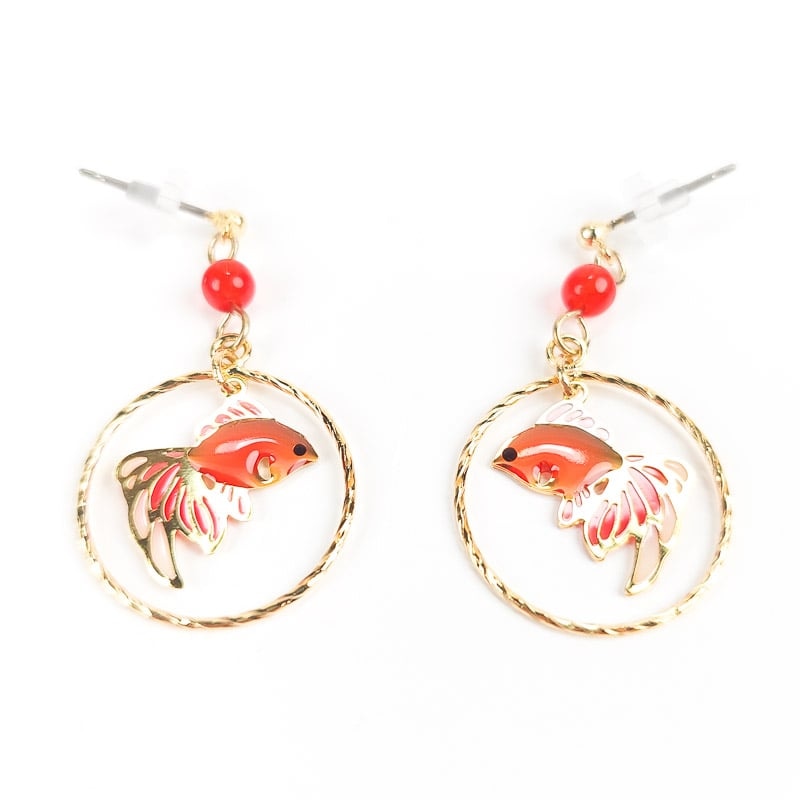 Japanese Kingyo Earrings