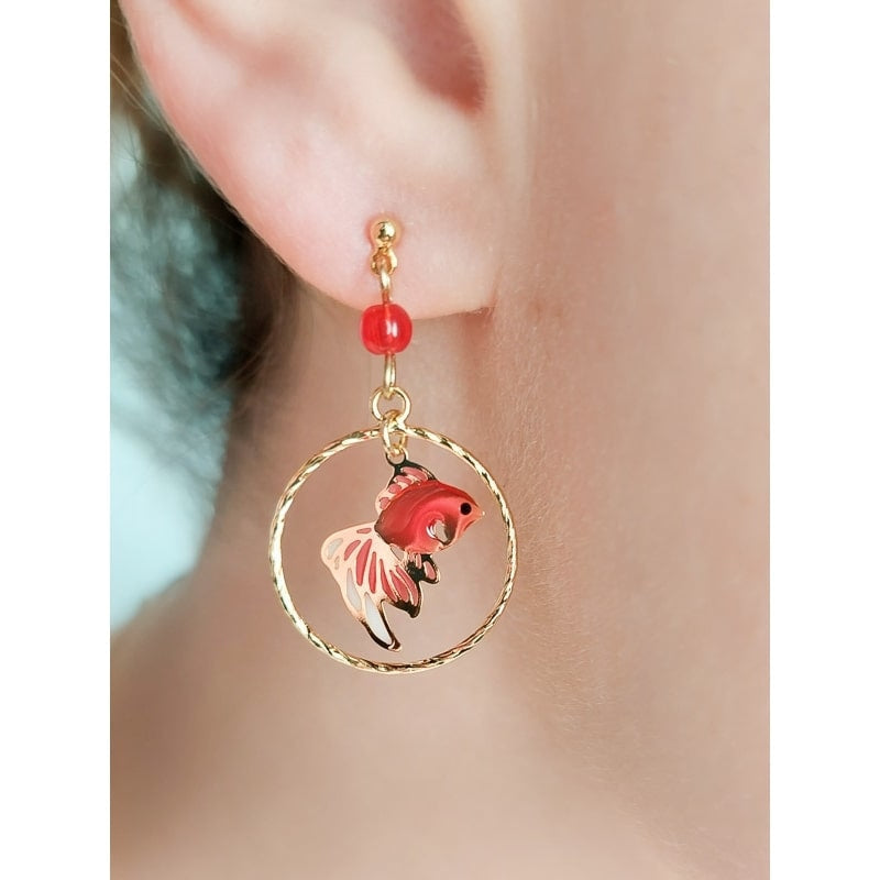 Japanese Kingyo Earrings