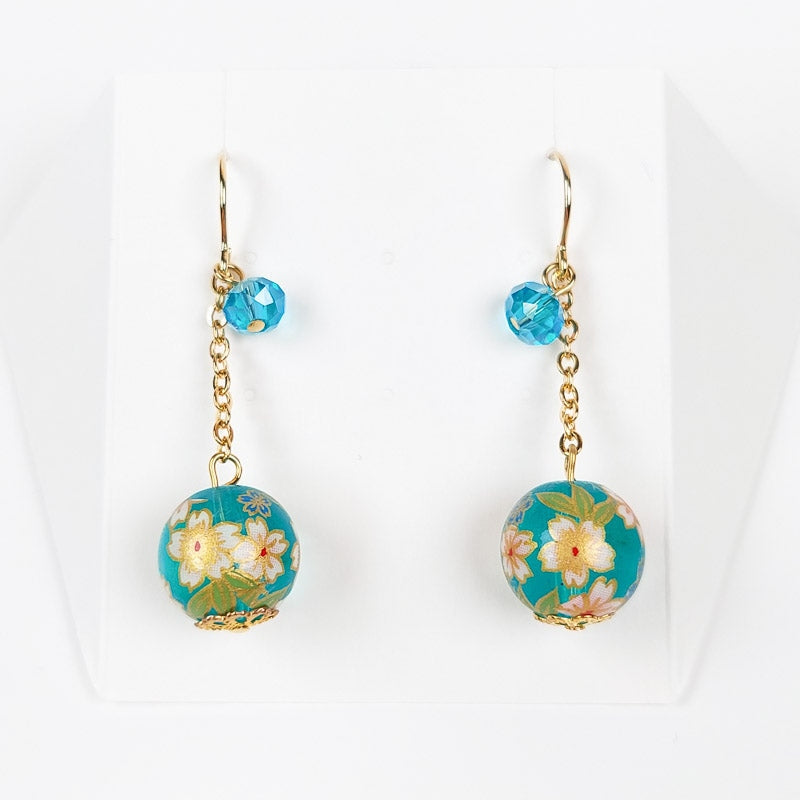 Japanese dangling earrings