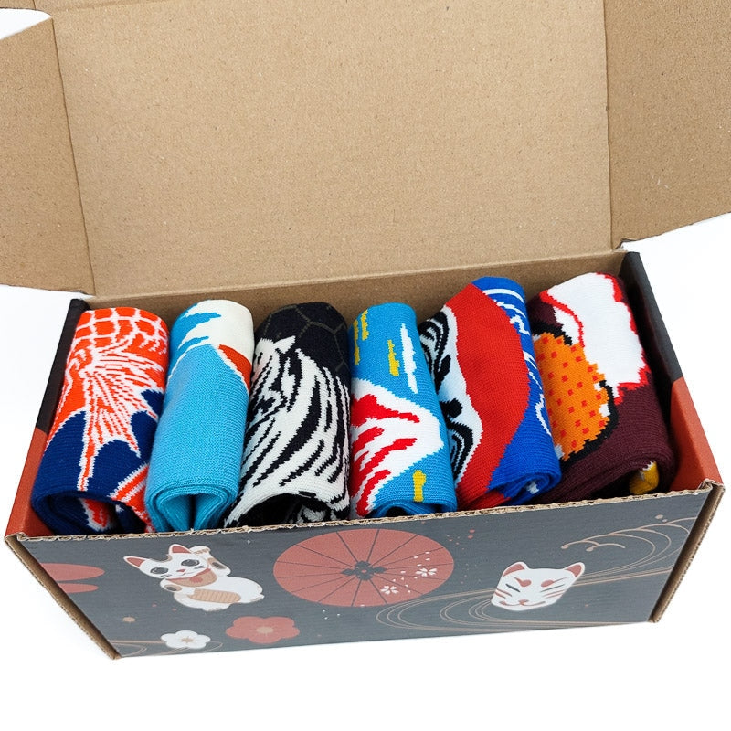 Box Men's Japanese Socks - EU 37-43