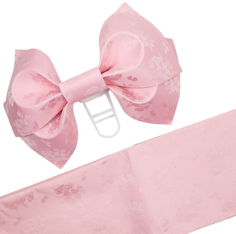 Pink Obi Belt - Traditional