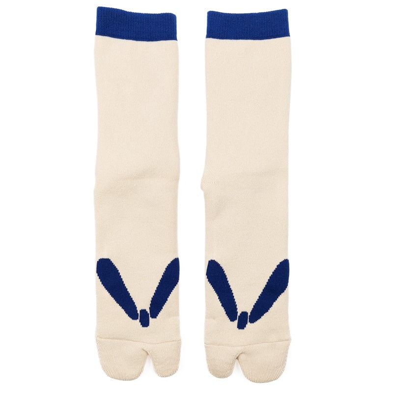 Japanese Socks Tongs - Beige - EU 37-42