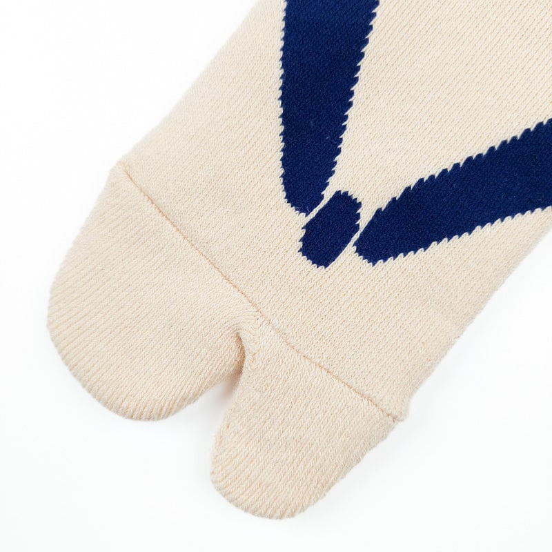 Japanese Socks Tongs - Beige - EU 37-42