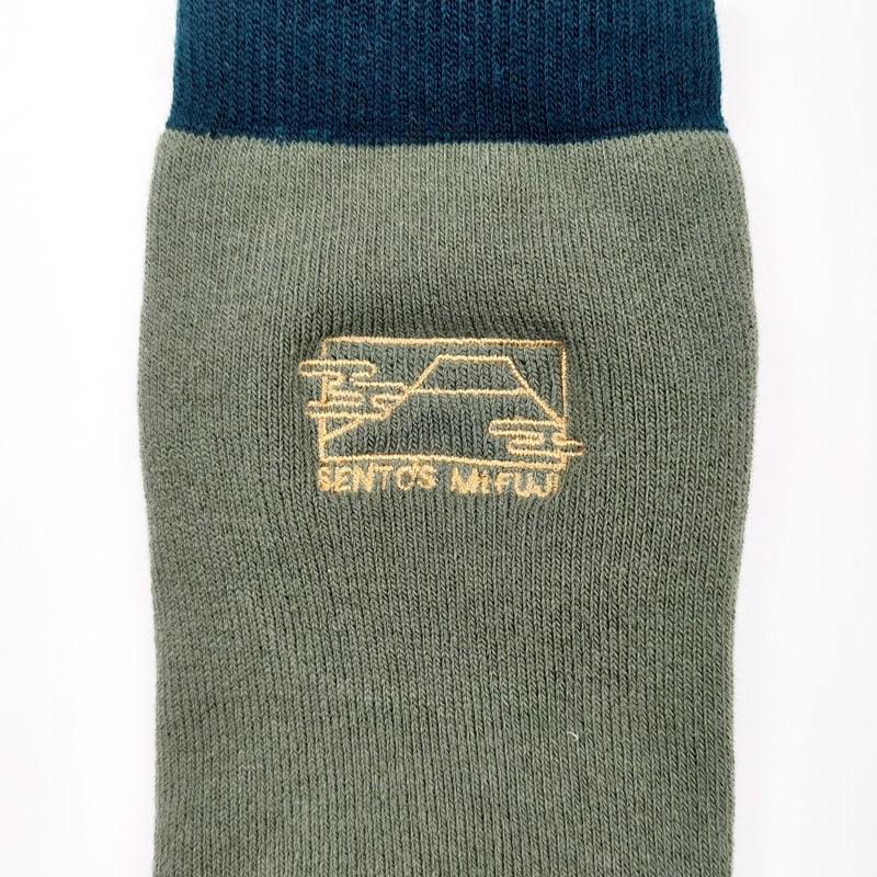 Japanese Socks Tongs - Green - EU 37-42