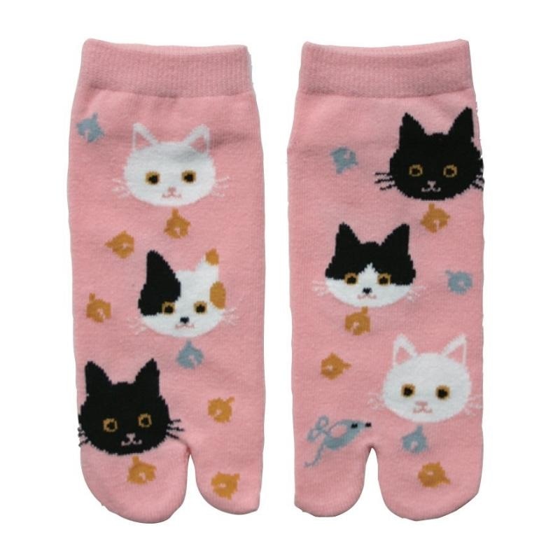 Cat Tabi Socks